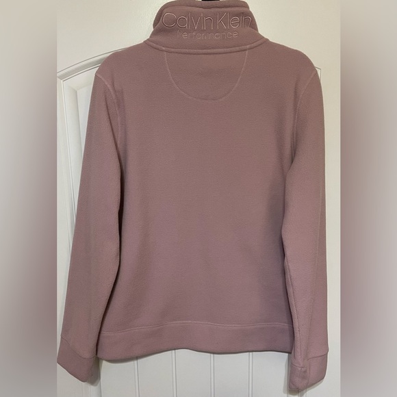 •Calvin Klein Performance• Woman’s Light Pink Full Zip Jacket (Size XL) - Picture 2 of 5